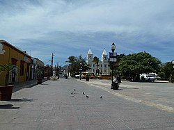 Pusat kota San José del Cabo (2012)