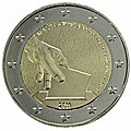 2 euro commemorativo di Malta coniato nel 2011