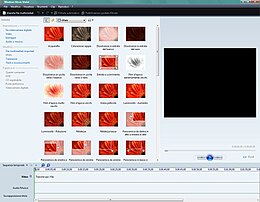 Windows Movie Maker 3.0 in esecuzione su Windows Vista