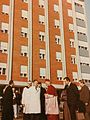 Inaugurazione del monoblocco dell'ospedale civile di Legnano alla presenza dell'arcivescovo di Milano Giovanni Colombo (12 marzo 1970)