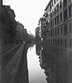 La Cerchia dei Navigli in via Molino delle Armi, all'altezza di via Vettabbia, nel 1925