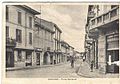 Corso Garibaldi verso piazza San Magno a Legnano in una foto d'epoca