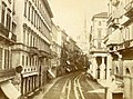 Corso Vittorio Emanuele II a Milano nel 1870