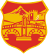 Логото на ЈСП Скопје - варијанта на грбот на Скопје