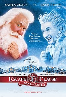 Poster tayangan pawagam filem The Santa Clause 3: The Escape Clause