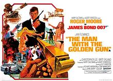 Poster tayangan pawagam filem The Man with the Golden Gun