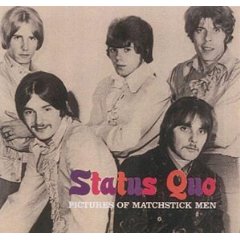 Обложка сингла Status Quo «Pictures of Matchstick Men» (1968)