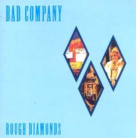 Обложка альбома Bad Company «Rough Diamonds» (1982)