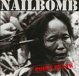 Обложка альбома Nailbomb «Point Blank» (1994)