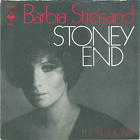 Обложка сингла Барбры Стрейзанд «Stoney End» (1970)