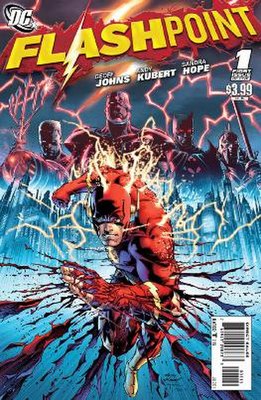 Обложка Flashpoint #1, художник Энди Куберт.