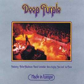 Обложка альбома Deep Purple «Made in Europe» (1976)