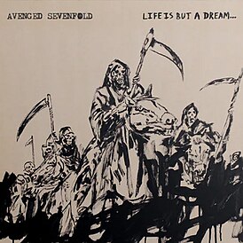 Обложка альбома Avenged Sevenfold «Life Is but a Dream…» (2023)