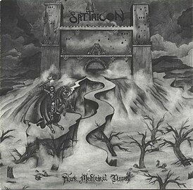 Обложка альбома Satyricon «Dark Medieval Times» (1994)