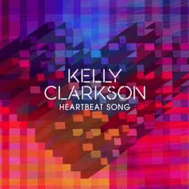 Обложка сингла Келли Кларксон «Heartbeat Song» (2015)