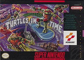 Обложка SNES-версии, ставшей четвёртой основной игрой серии