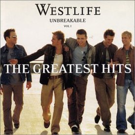 Обложка альбома Westlife «Unbreakable: The Greatest Hits, Vol. 1» (2002)