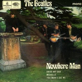 Обложка альбома The Beatles «Nowhere Man» (1966)