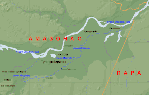 Мапа острова Тупінамбаранас до розділення
