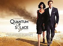 Empire Design's poster for Quantum of Solace