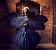 人像摄影：油画里的蝴蝶公主(高清)