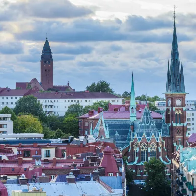 Hotel dekat Positivparkens hundrastgård