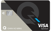 Card Face of Q Credit Card