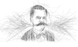 尼采 Friedrich Nietzsche Sketch