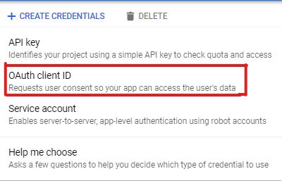 OAuth Client ID