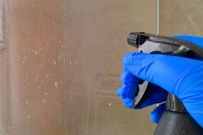 how to clean shower glass cloudy stains exclusive 