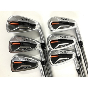 HONMA ホンマ T//WORLD TUNGSTEN VIZARD TW747P アイアン 6.7.8.9.10.11 セット ゴルフ 中古 B8974376