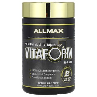 ALLMAX, Vitaform，優質男性多維生素，60 片