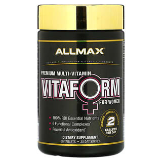 ALLMAX, Vitaform，優質女性複合維生素，60 片