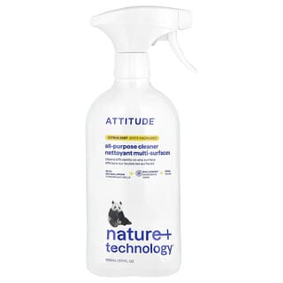 ATTITUDE, All-Purpose Cleaner, Citrus Zest, 27.1 fl oz (800 ml)