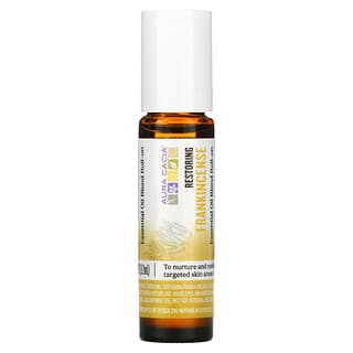 Aura Cacia, Essential Oil Blend, Roll-On, Frankincense, 0.31 fl oz (9.2 ml)