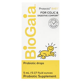 BioGaia, Protectis, пробиотик в каплях для детей, 5 мл (0,17 жидк. унции)