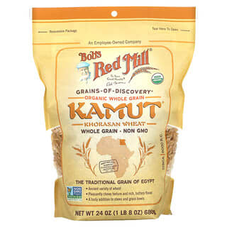 Bob's Red Mill, Organic Kamut, Whole Grain, 24 oz (680 g)