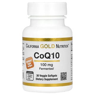 California Gold Nutrition, CoQ10, 100 mg, 30 Veggie Softgels