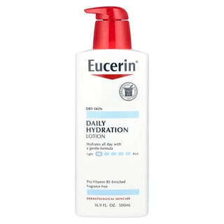 Eucerin, 데일리 하이드레이션, 로션, 무향, 16.9 fl oz (500 ml)