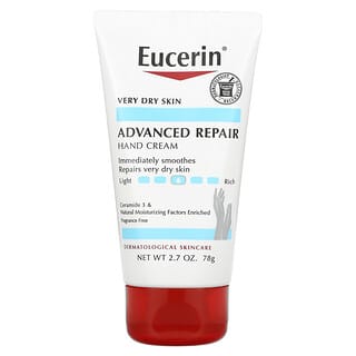 Eucerin, 어드밴스드 리페어 핸드 크림, 무향, 78g(2.7oz)