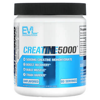 EVLution Nutrition, CREATINE5000, 무맛, 300g(10.58oz)