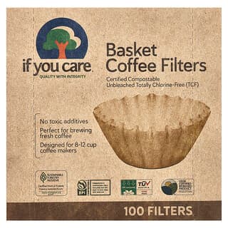 If You Care, Filtros em Cesta para Café, 100 Filtros