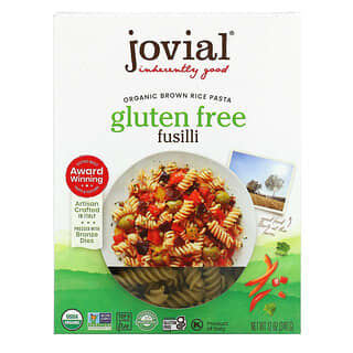 Jovial, Organic Brown Rice Pasta, Fusilli, 12 oz (340 g)