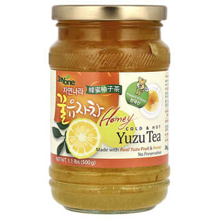 Jayone, Honey Cold & Hot Yuzu Tea, Honig-Kälte- und Heiße-Yuzu-Tee, 500 g (1,1 lbs.)