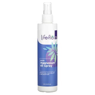 Life-flo, 순수 마그네슘 오일 스프레이, 237ml(8fl oz)