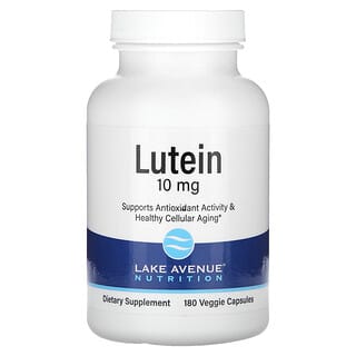 Lake Avenue Nutrition, Lutein, 10 mg, 180 Veggie Capsules