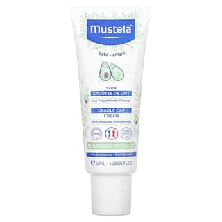 Mustela, Cradle Cap Cream, Fragrance Free, 1.35 fl oz (40 ml)