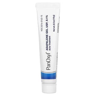 PanOxyl, Gel Adapalene USP, 0,1%, Tratamento da Acne, 15 g (0,5 oz)