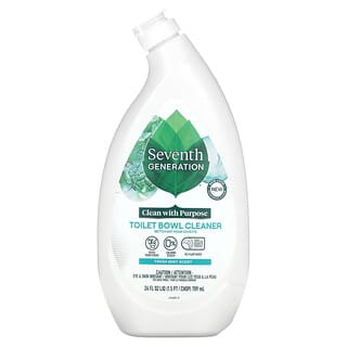 Seventh Generation, 변기 세정제, 프레시 민트, 709ml(24fl oz)