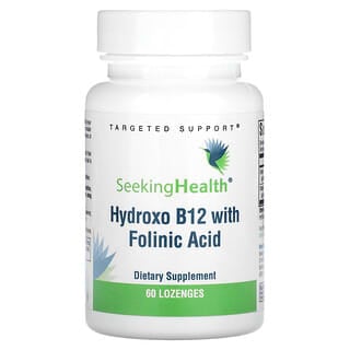 Seeking Health, Hydroxo B12 With Folinic Acid, 60 Lozenges